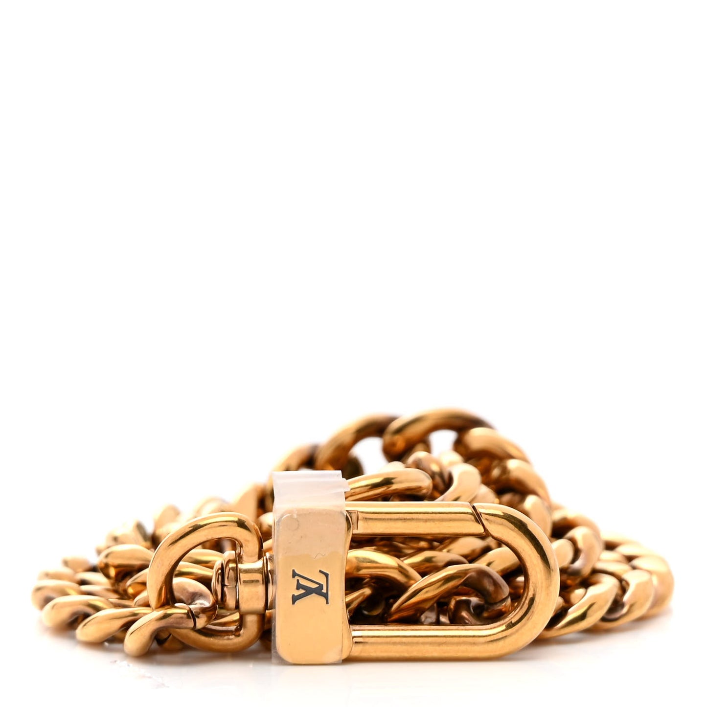Metal Chain Shoulder Strap Gold