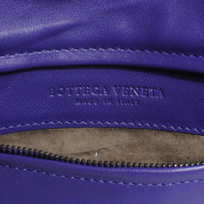 Bottega Veneta Nappa Intrecciato Turnlock Clutch Violet 6 of 8