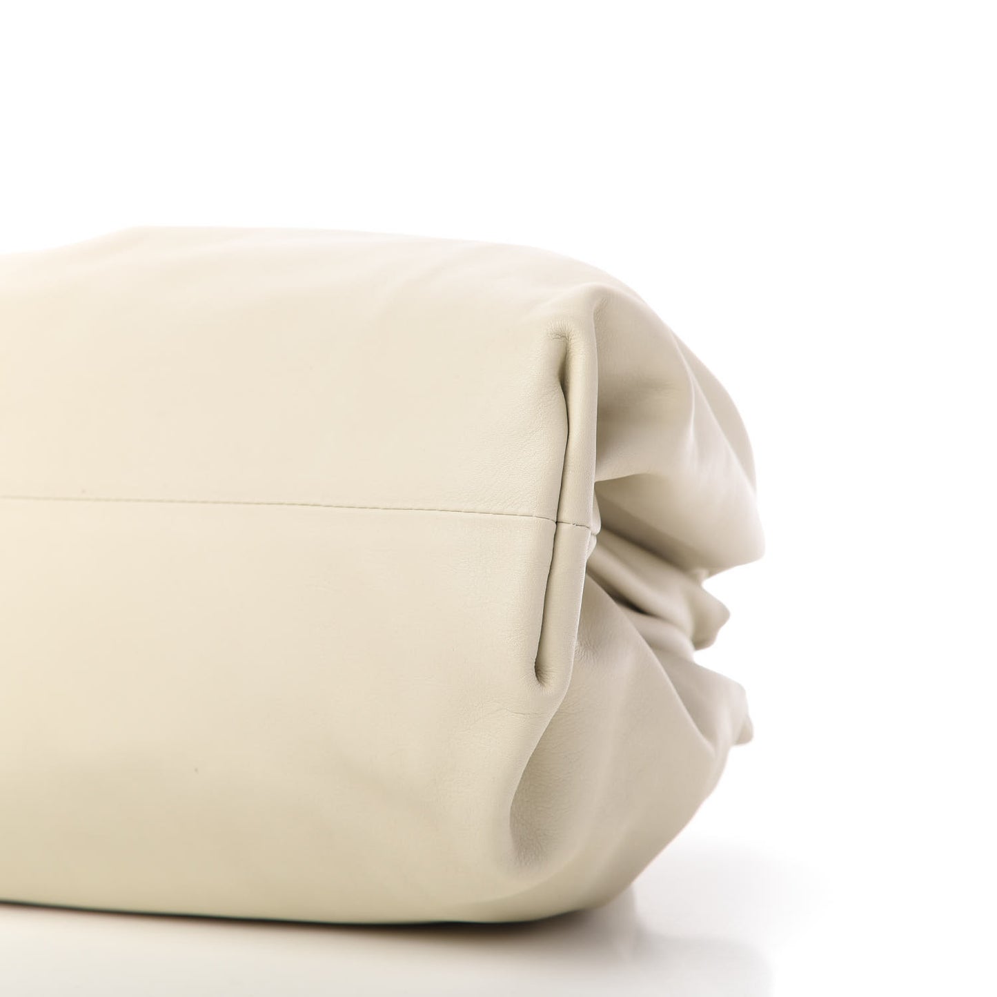 Smooth Butter Calf The Pouch Oversized Clutch Plaster