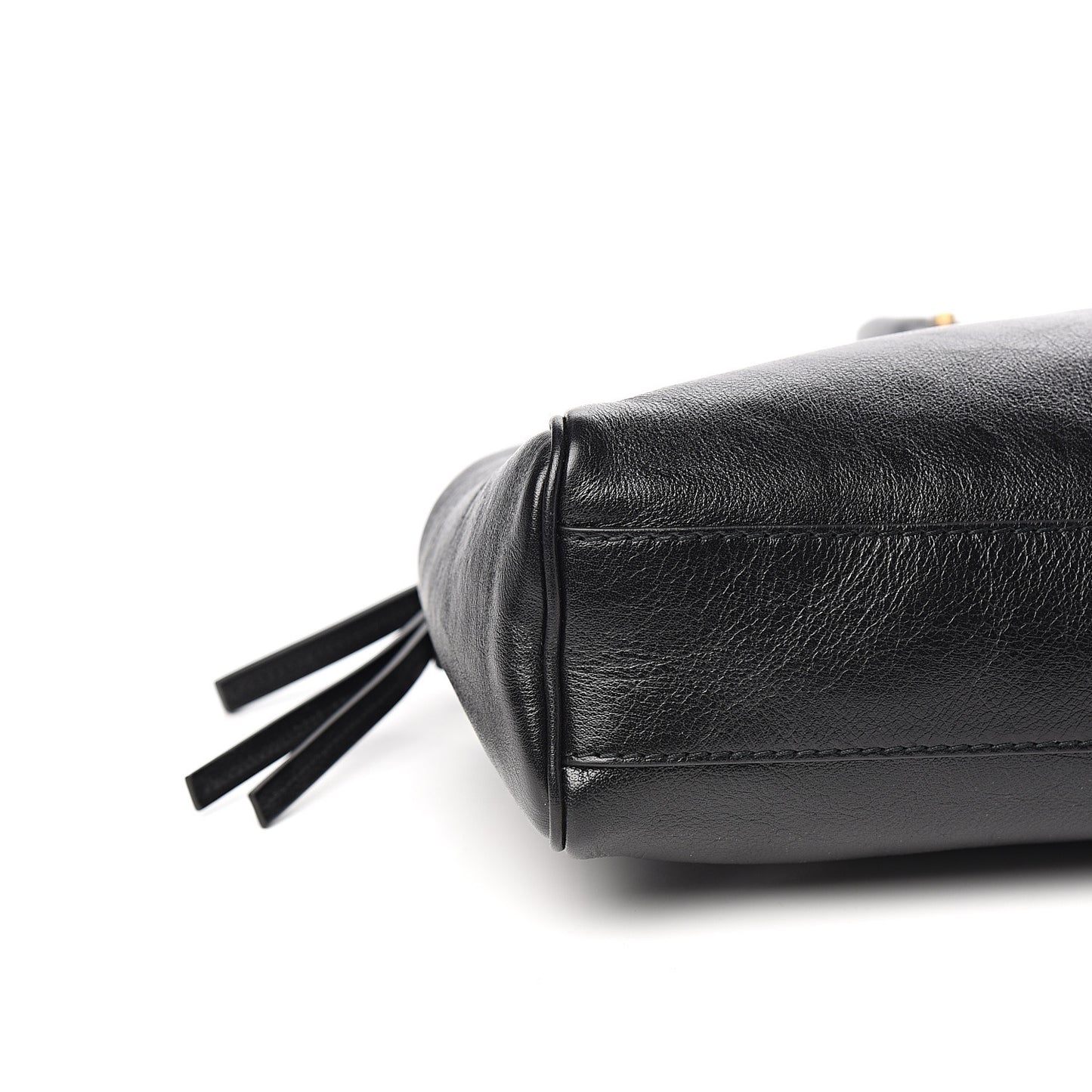 Calfskin Large Re(Belle) Top Handle Bag Black