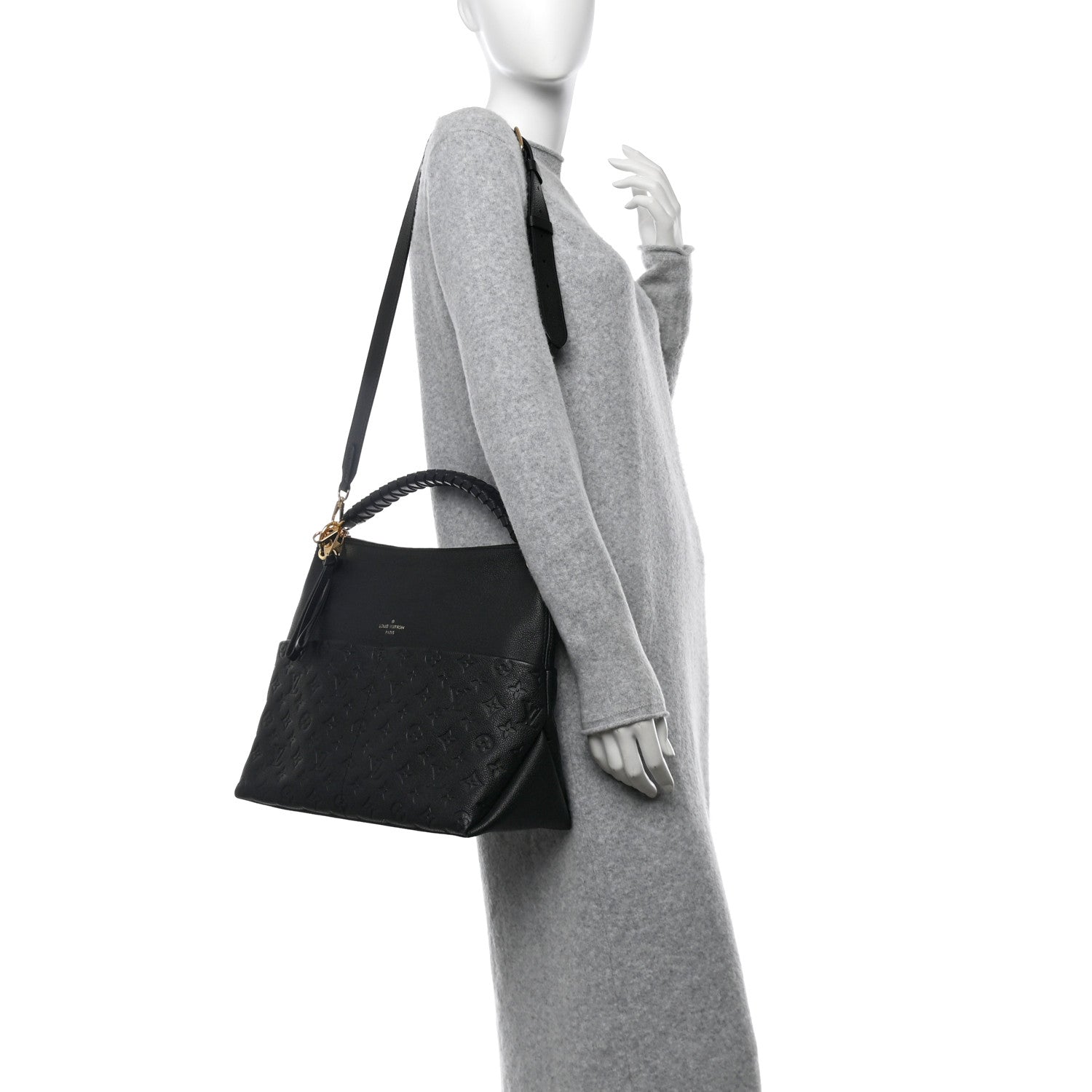 Louis Vuitton Empreinte Maida Hobo Black 2 of 12