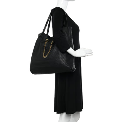 Lanvin Lambskin Quilted Carry Me Tote Black 2 of 10