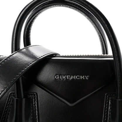 Givenchy Shiny Lord Calfskin Medium Antigona Black 8 of 10