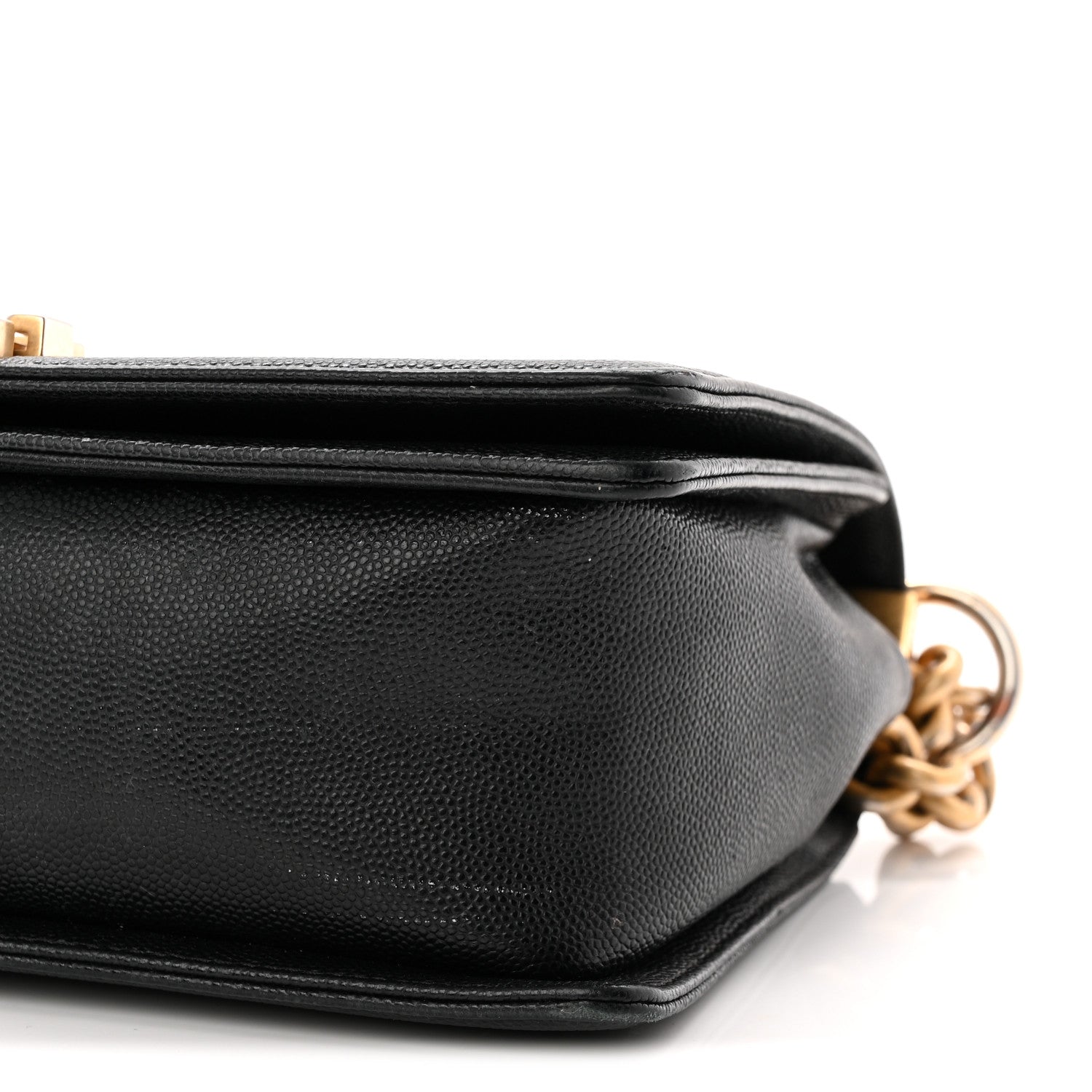 Chanel Caviar Quilted Medium Boy Flap Black 10 of 11
