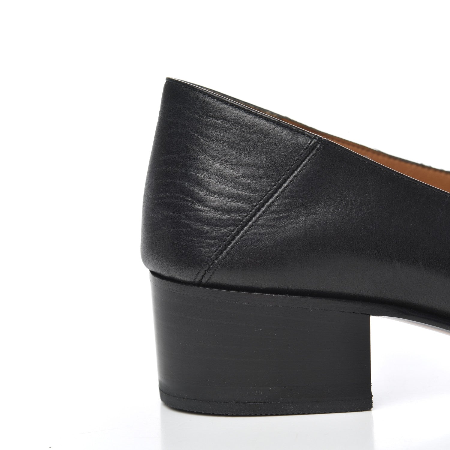 Gucci Calfskin Web Peyton Loafer Pumps 36.5 Black 10 of 20