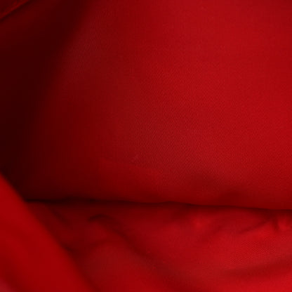 Prada Tessuto Nylon Saffiano Messenger Bag Rosso 9 of 12