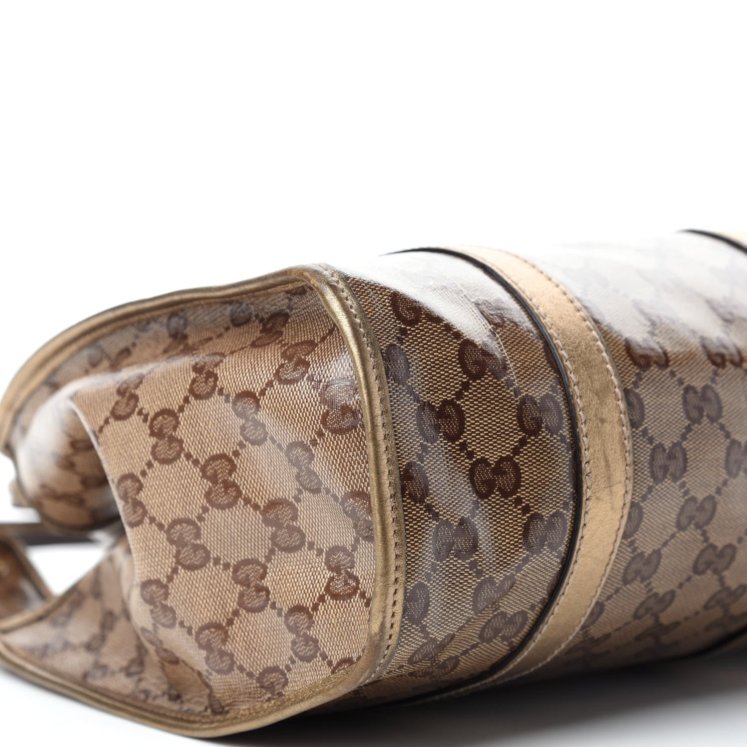 Gucci Crystal Monogram Medium Joy Shoulder Bag Bronze 6 of 12