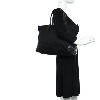 Gucci Monogram Large Original Tote Black 2 of 17