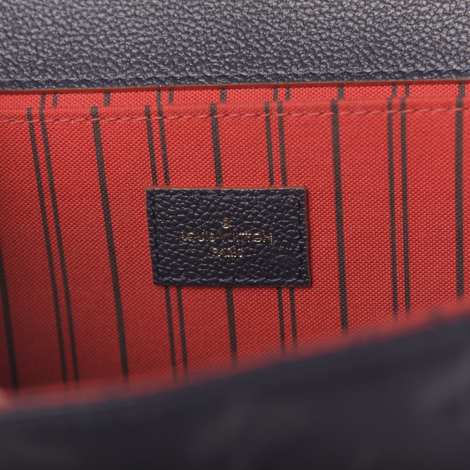 Louis Vuitton Empreinte Pochette Metis Marine Rouge 6 of 10