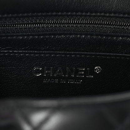 Chanel Lambskin Quilted Mini Square Flap Black 6 of 11