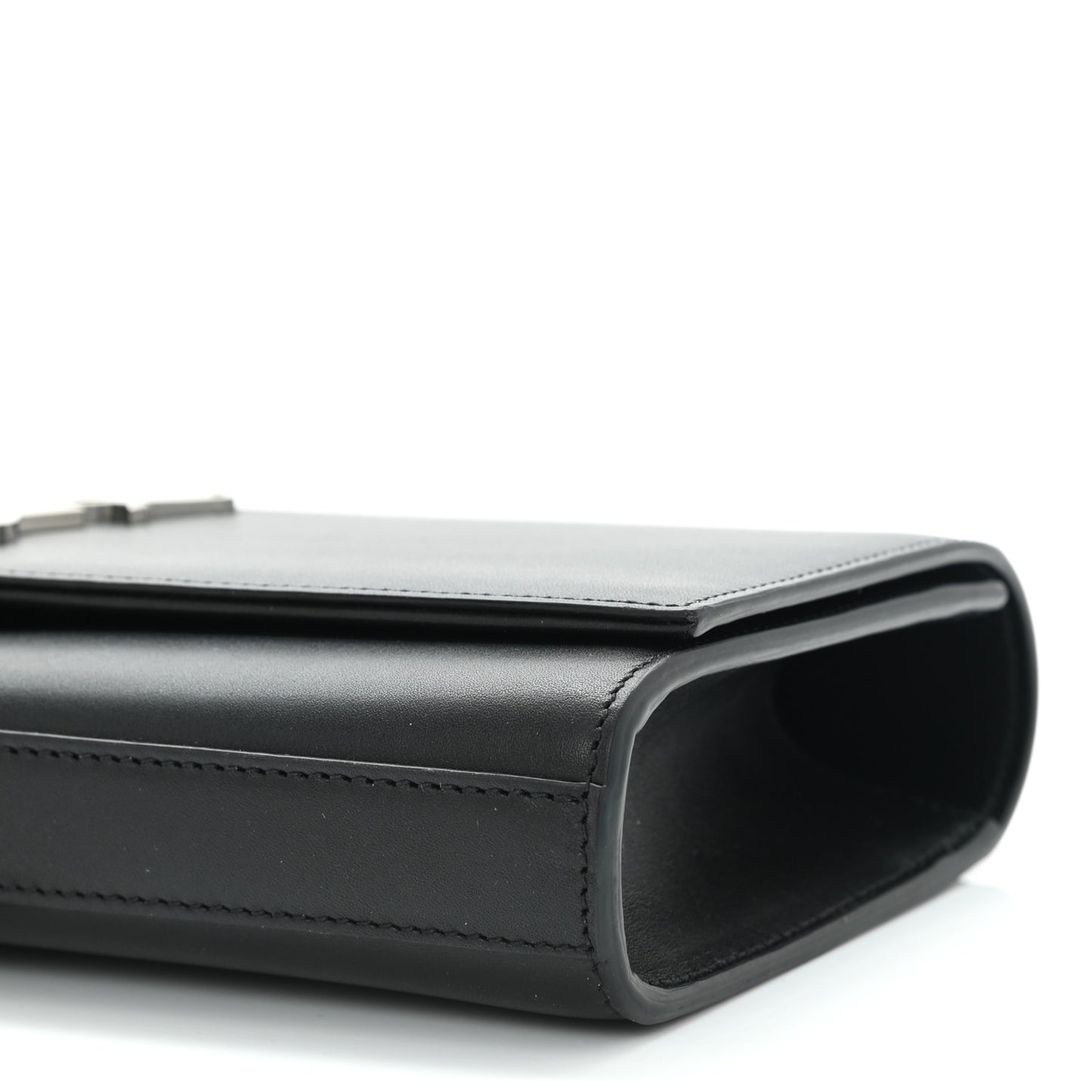 Calfskin Classic Monogram Tassel Clutch Black