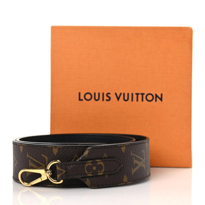 Louis Vuitton Monogram Bandouliere Shoulder Strap Black 6 of 6