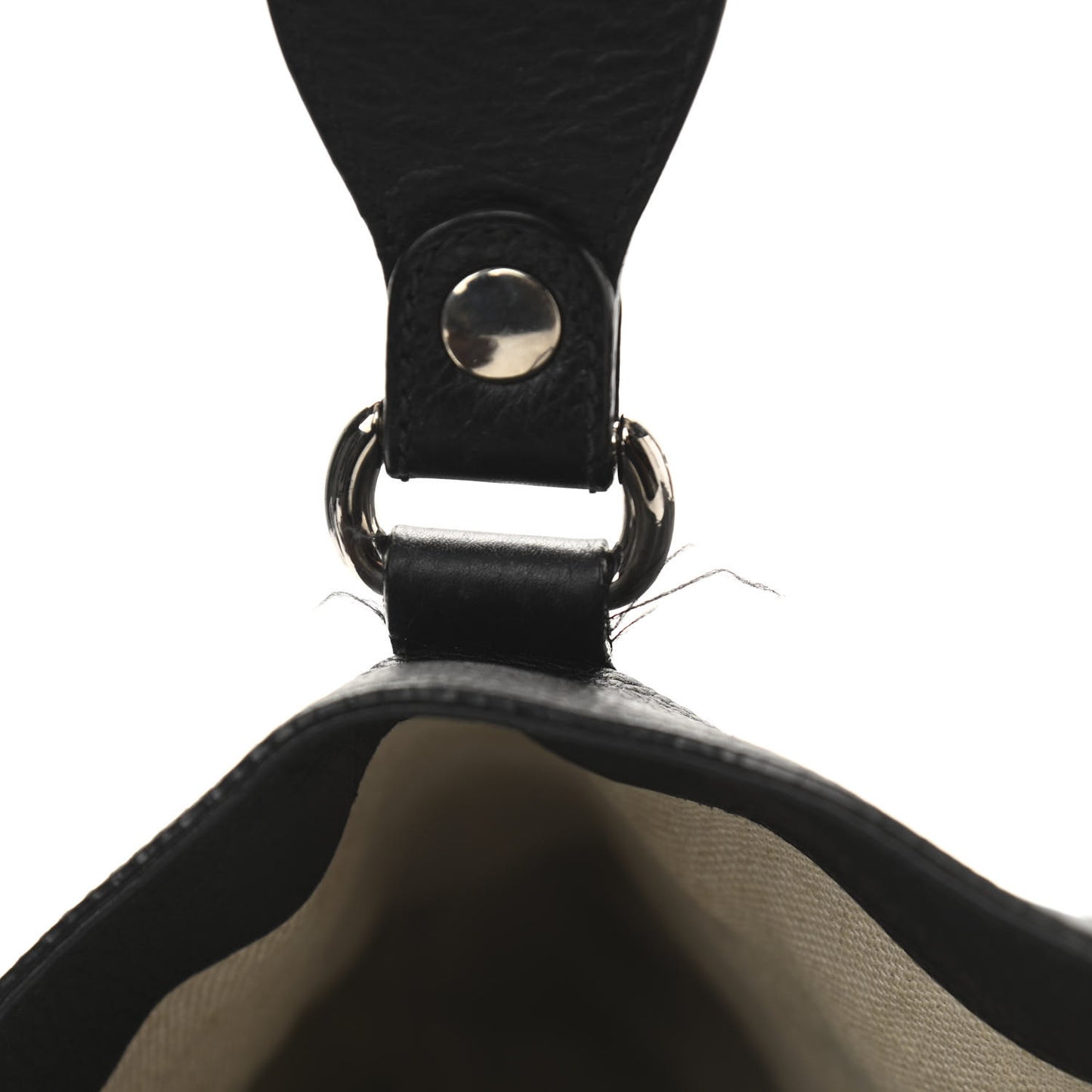 Calfskin Medium Icon Bit Tote Black