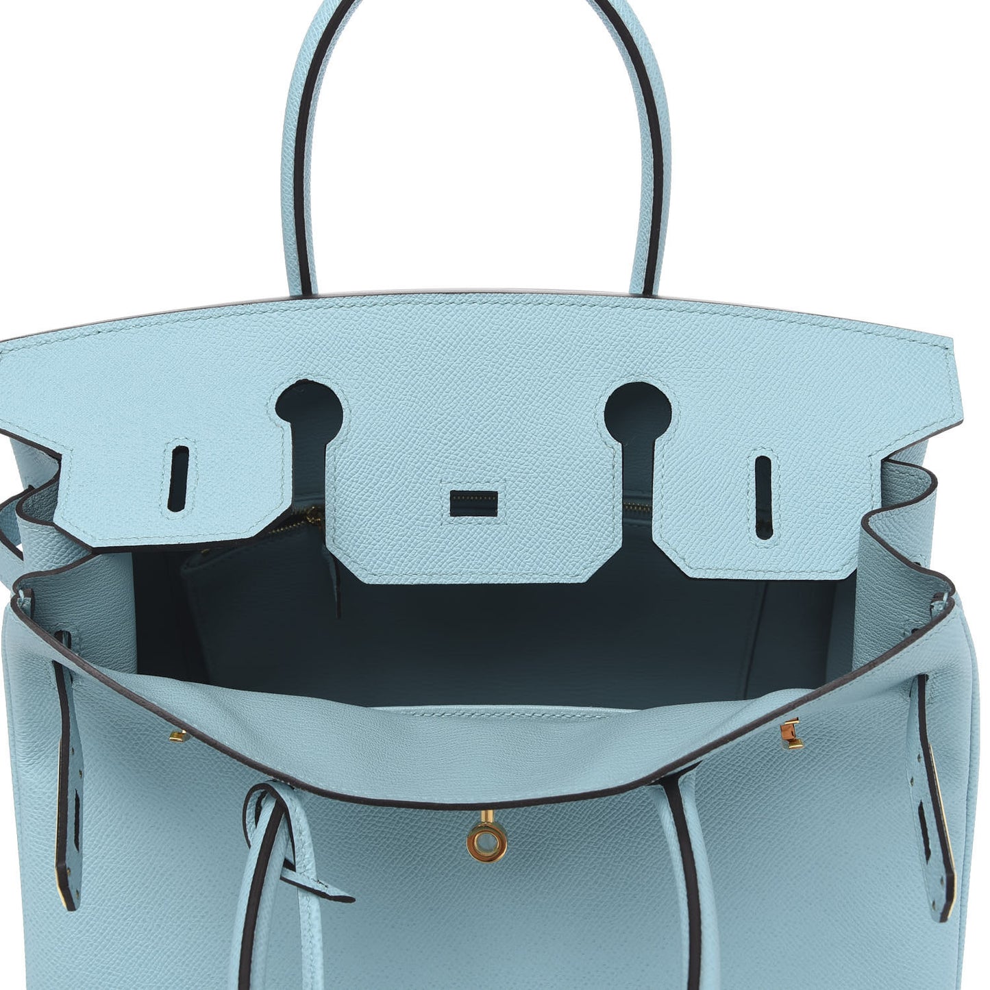 Epsom Birkin 30 Bleu Atoll