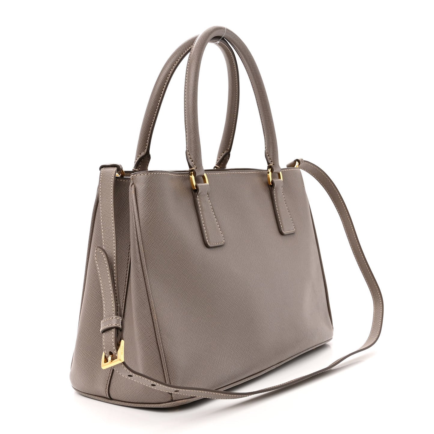 Saffiano Lux Medium Tote Argilla