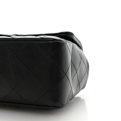 Chanel Lambskin Quilted Mini Rectangular Flap Black 10 of 11