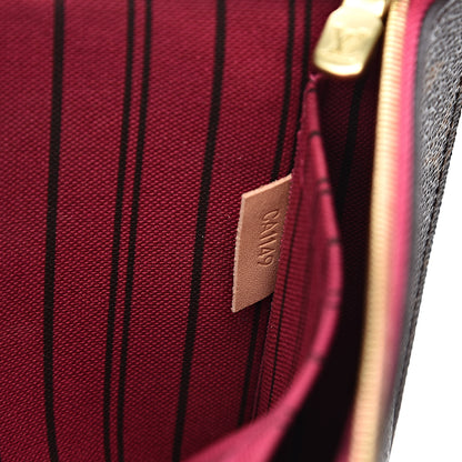 Louis Vuitton Monogram Neverfull MM GM Pochette Pivoine 7 of 9