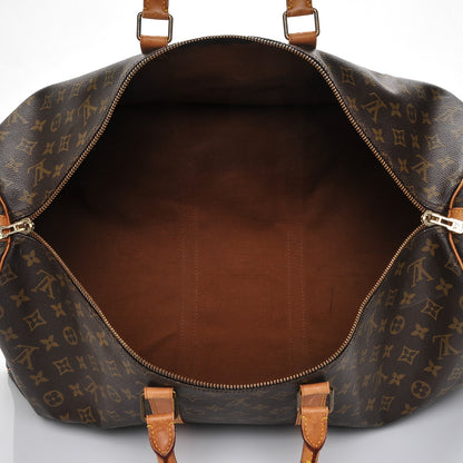 Louis Vuitton Monogram Keepall Bandouliere 55 5 of 11