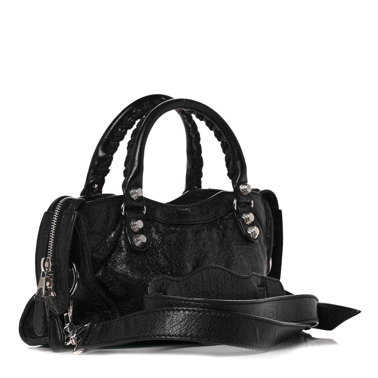 Balenciaga Agneau Giant 12 Silver Hardware Mini City Black 5 of 17