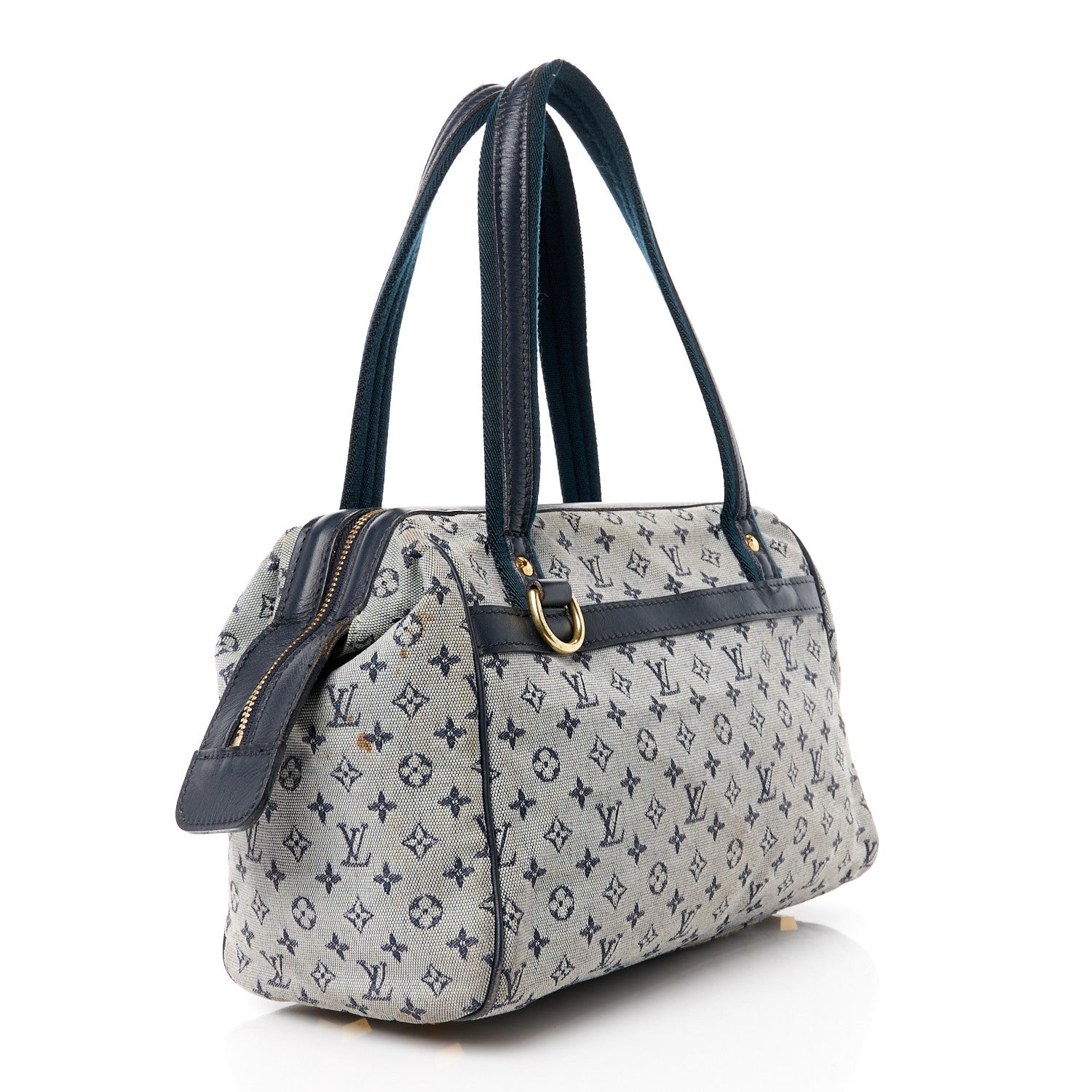 Louis Vuitton Mini Monogram Josephine PM Blue 3 of 13