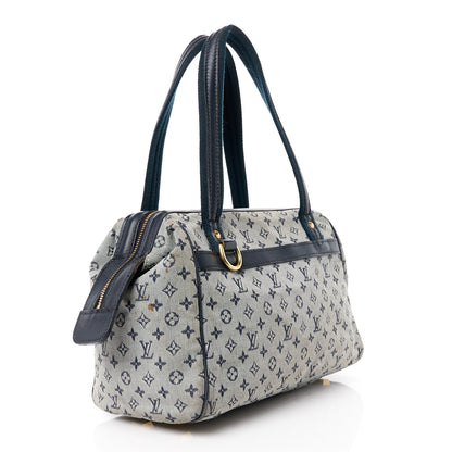 Louis Vuitton Mini Monogram Josephine PM Blue 3 of 13