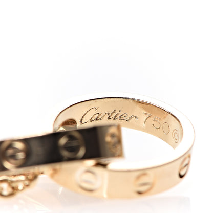 Cartier 18K Yellow Gold Interlocking LOVE Necklace 4 of 6
