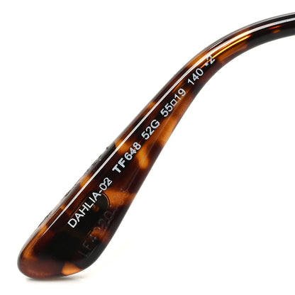 Tom Ford Dahlia 02 Sunglasses TF648 Tortoise 6 of 7