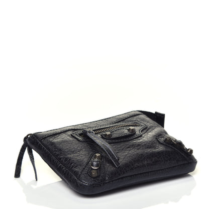 Balenciaga Agneau Classic Hardware M Porte-Monnaie Coin Purse Black 4 of 7