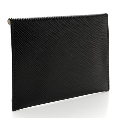 Louis Vuitton Epi Envelope Pouch Black 3 of 6