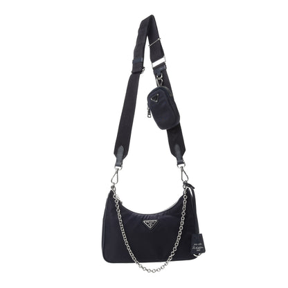 Prada Nylon Re-Edition 2005 Shoulder Bag Black 1 of 11