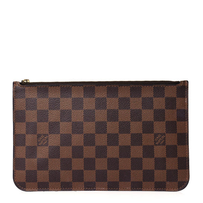 Louis Vuitton Damier Ebene Neverfull MM GM Pochette 1 of 10