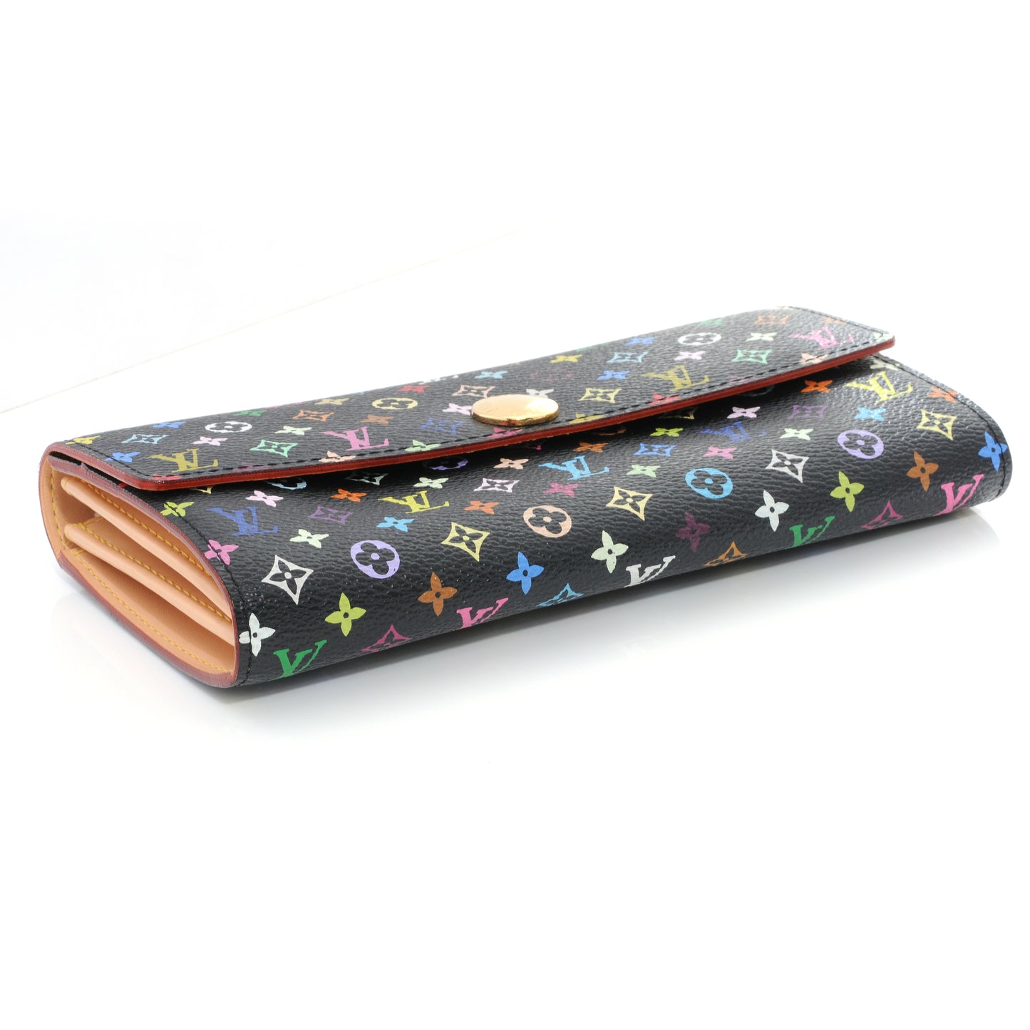 Monogram Multicolor Sarah Wallet Black