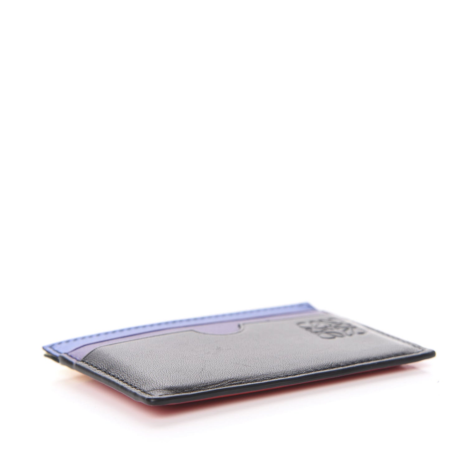 Soft Calfskin Plain Card Holder Multicolor