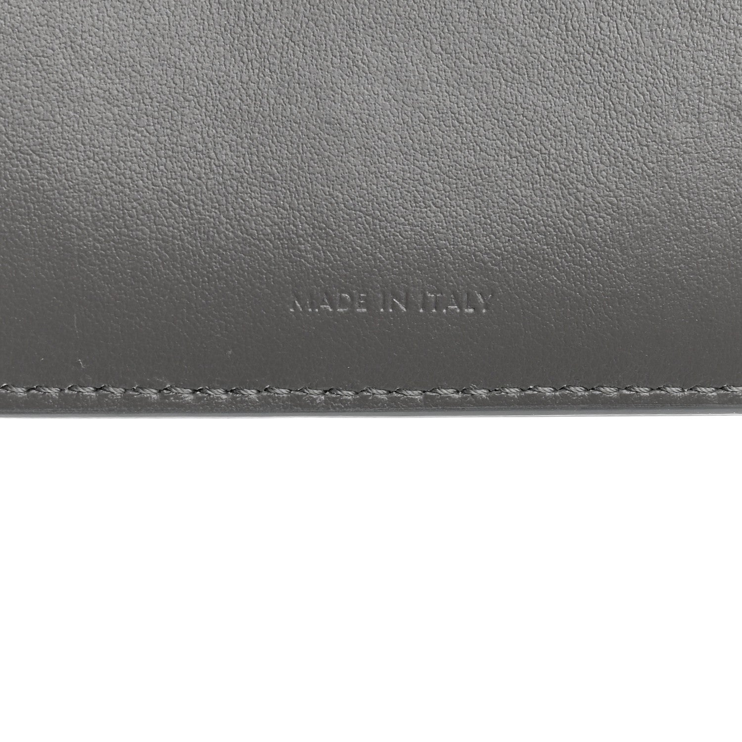 Celine Grained Calfskin Medium Multifunction Strap Wallet Grey Vintage Pink 6 of 8