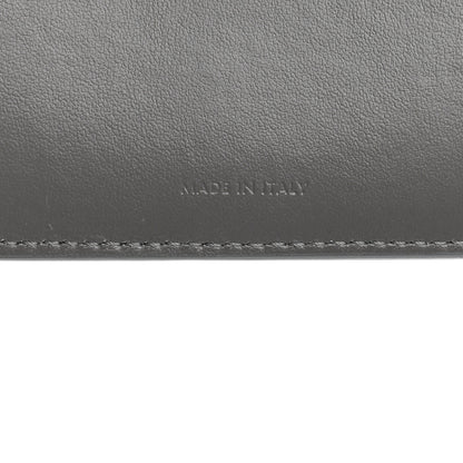Celine Grained Calfskin Medium Multifunction Strap Wallet Grey Vintage Pink 6 of 8