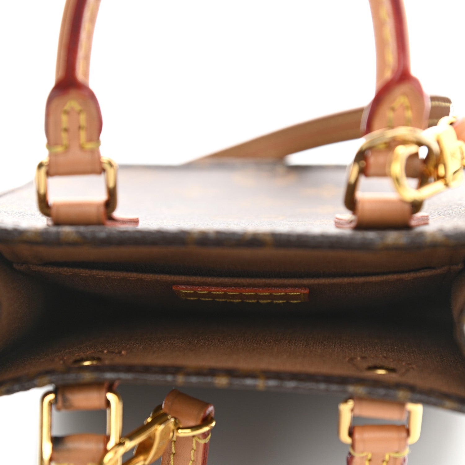 Louis Vuitton Monogram Petit Sac Plat 5 of 11