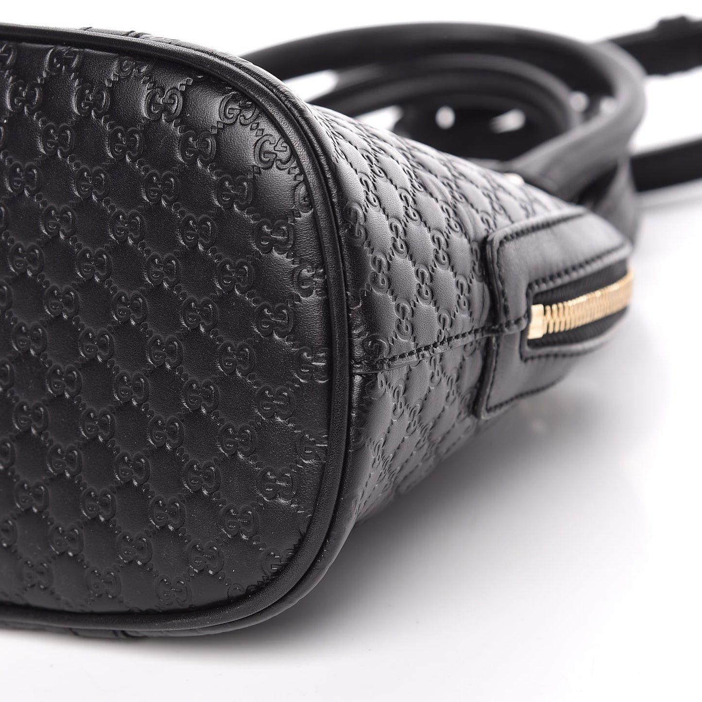 Microguccissima Mini Dome Bag Black