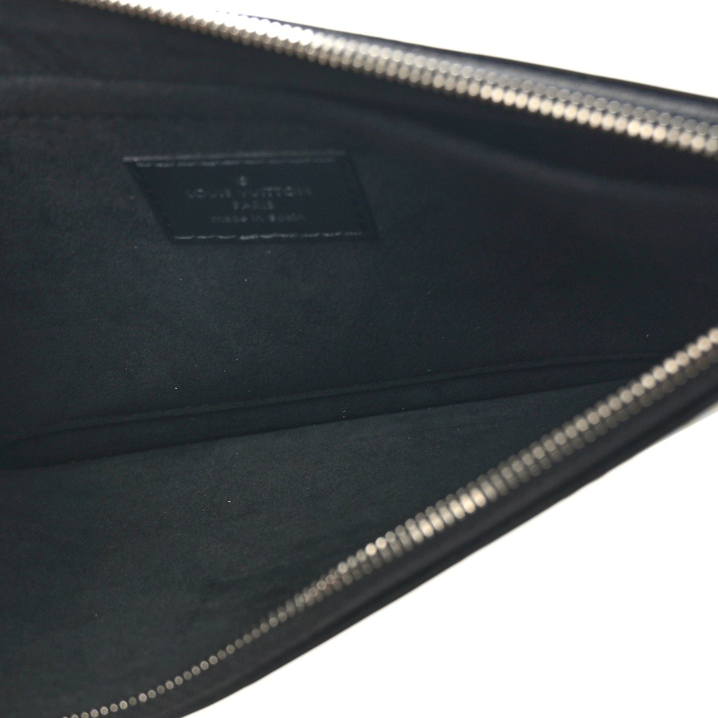 Epi Neverfull Pochette MM Denim Light