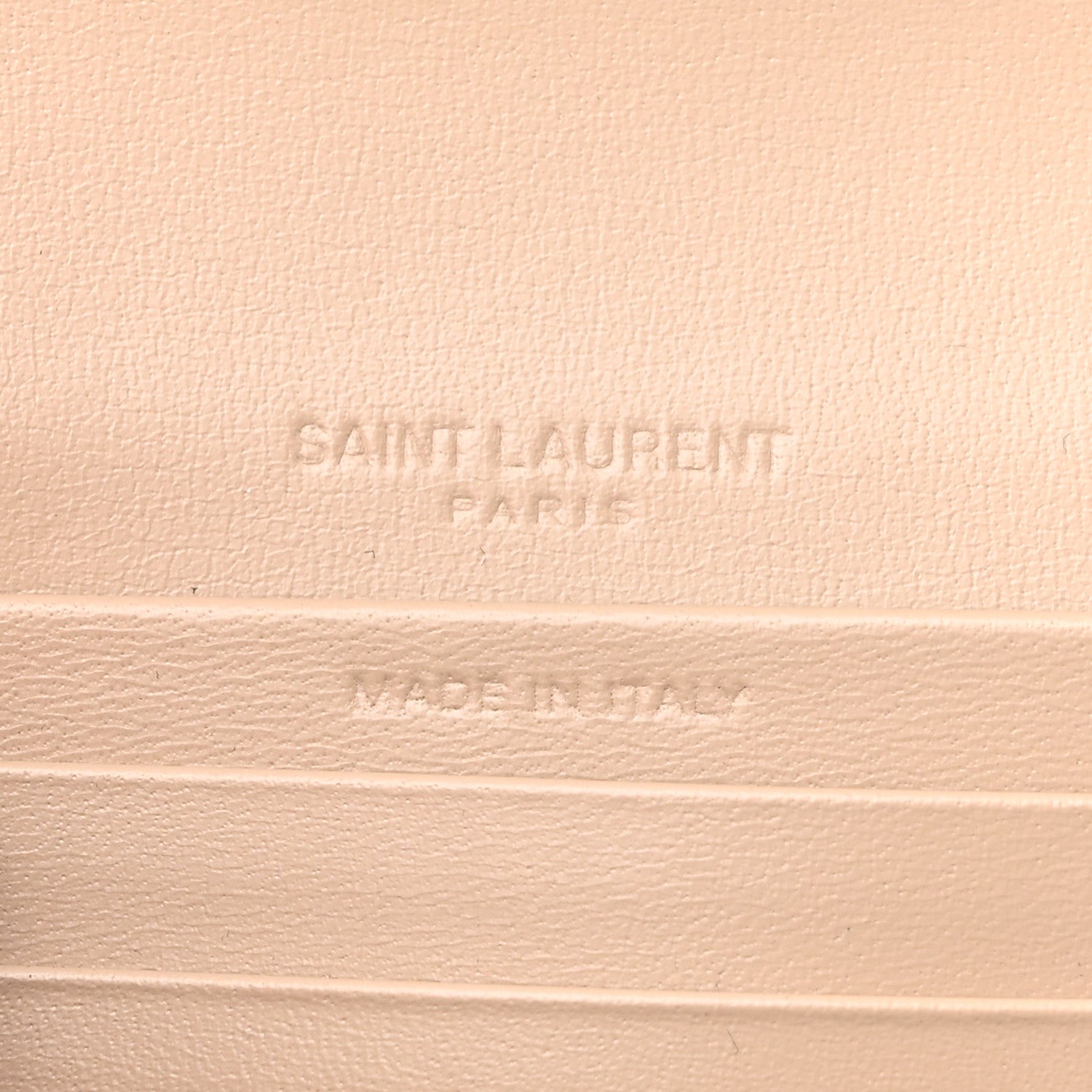 Saint Laurent Smooth Calfskin Mini Paris Bag Beige 6 of 9
