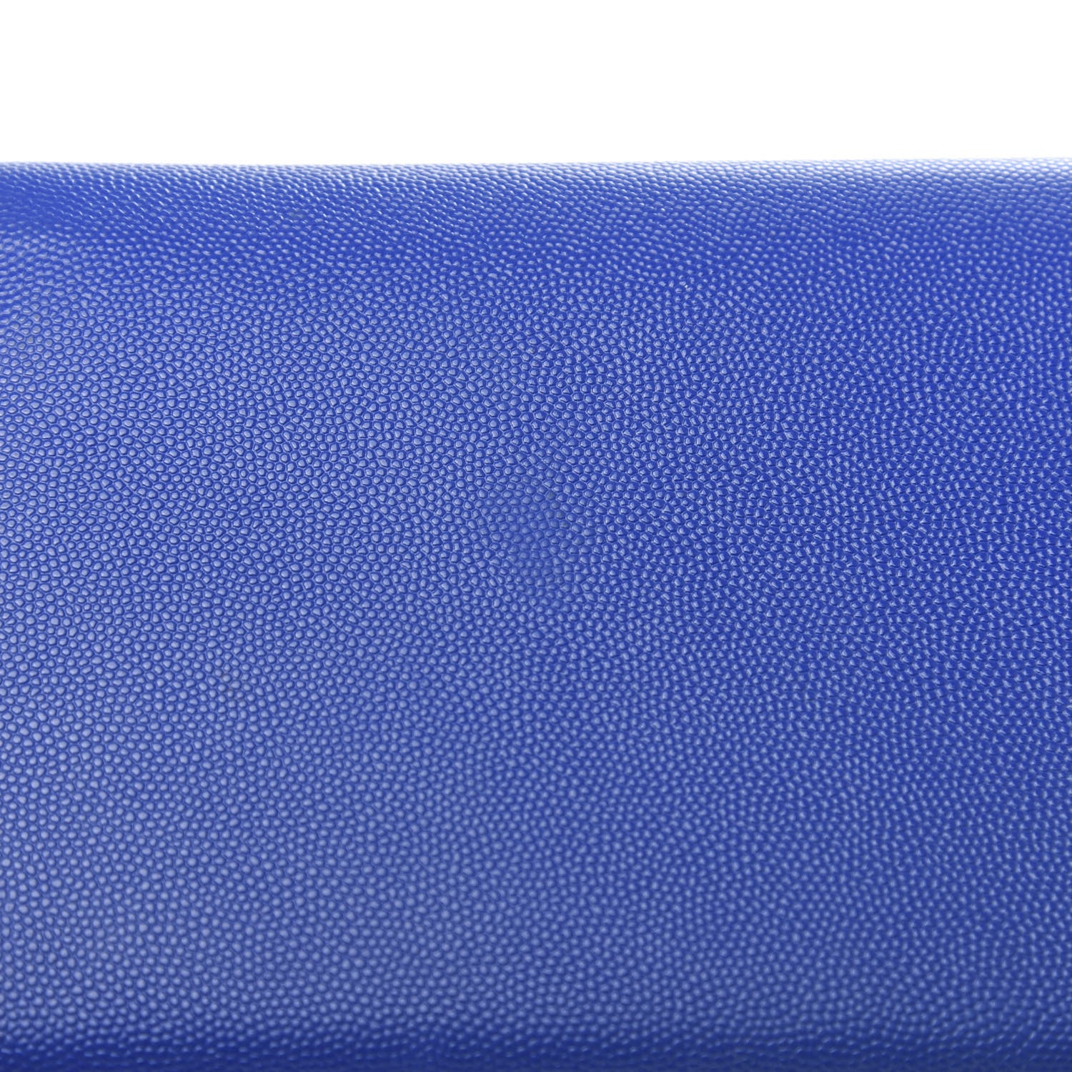 Saint Laurent Grain De Poudre Classic Monogram Cassandre Clutch Blue Majorelle 9 of 10