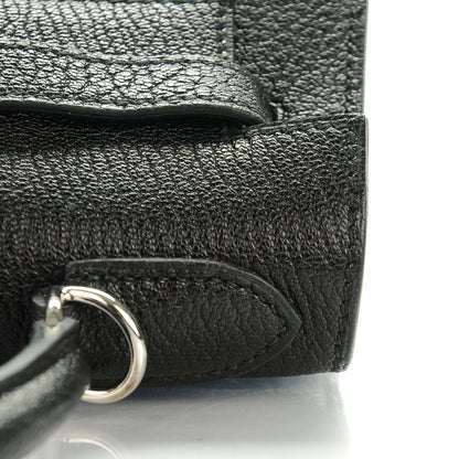 Hermes Chevre de Coromandel Kelly Sellier 28 Black 12 of 24