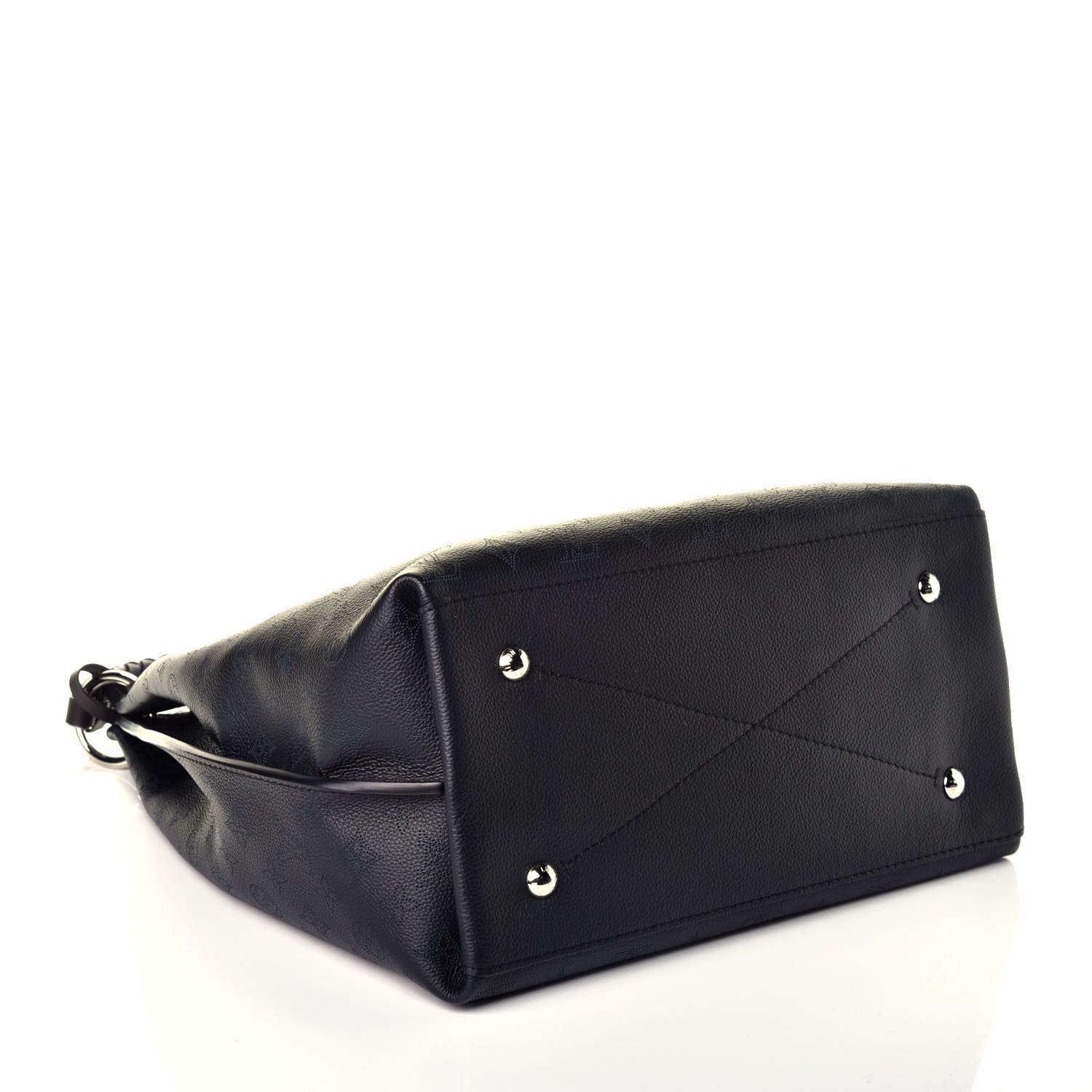 Louis Vuitton Mahina Carmel Hobo Black 4 of 10