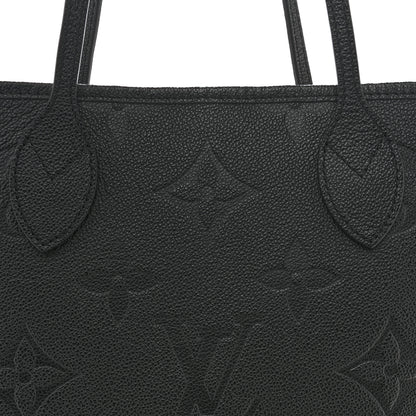 Louis Vuitton Empreinte Monogram Giant Neverfull MM Black 8 of 14