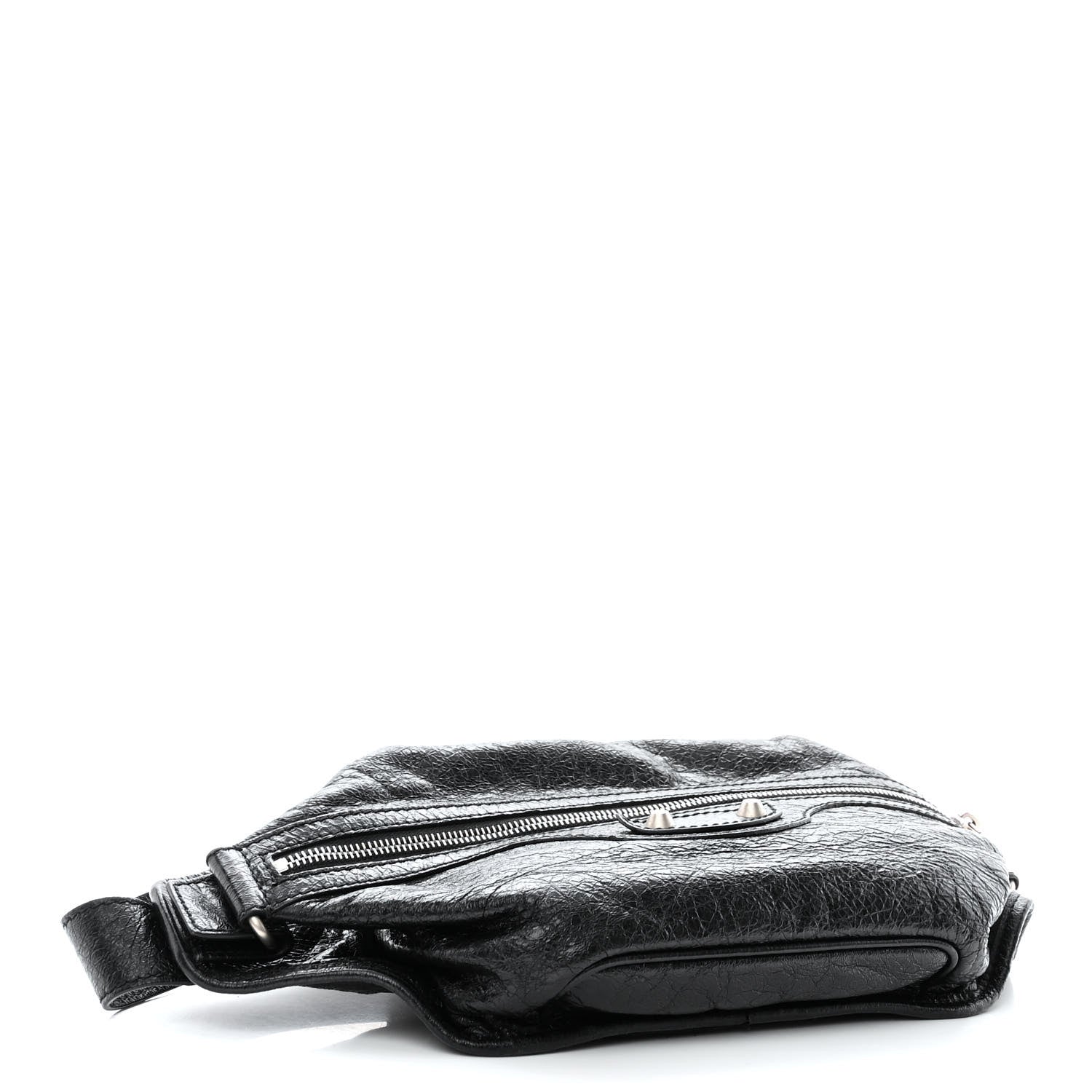 Balenciaga Lambskin Classic Hardware Neo Lift Hip Bag Black 4 of 10