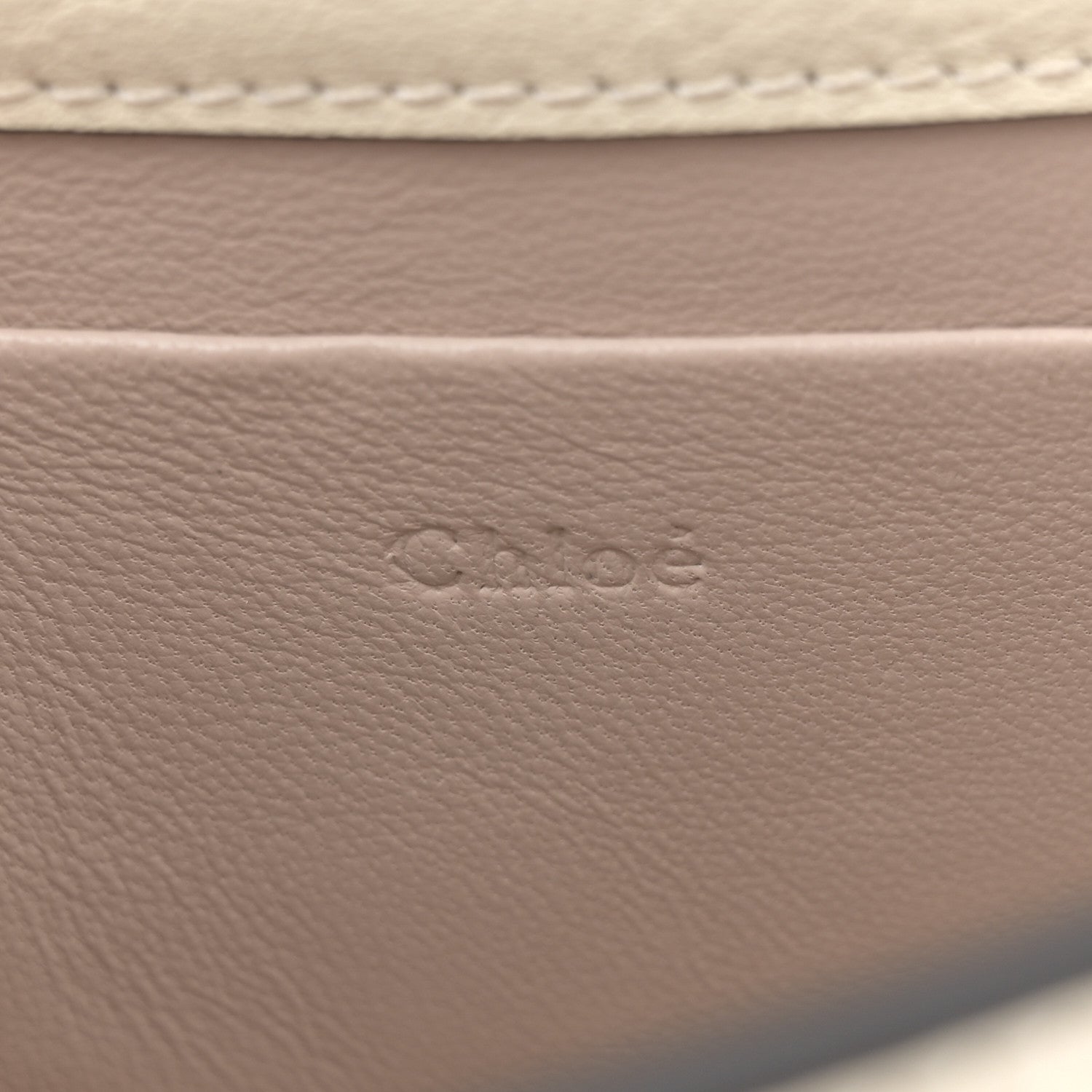 Chloe Calfskin Small Nile Bracelet Minaudiere Bag Off White 5 of 11