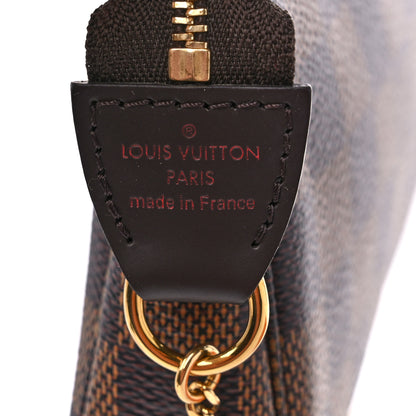 Louis Vuitton Damier Ebene Mini Pochette Accessories 6 of 9