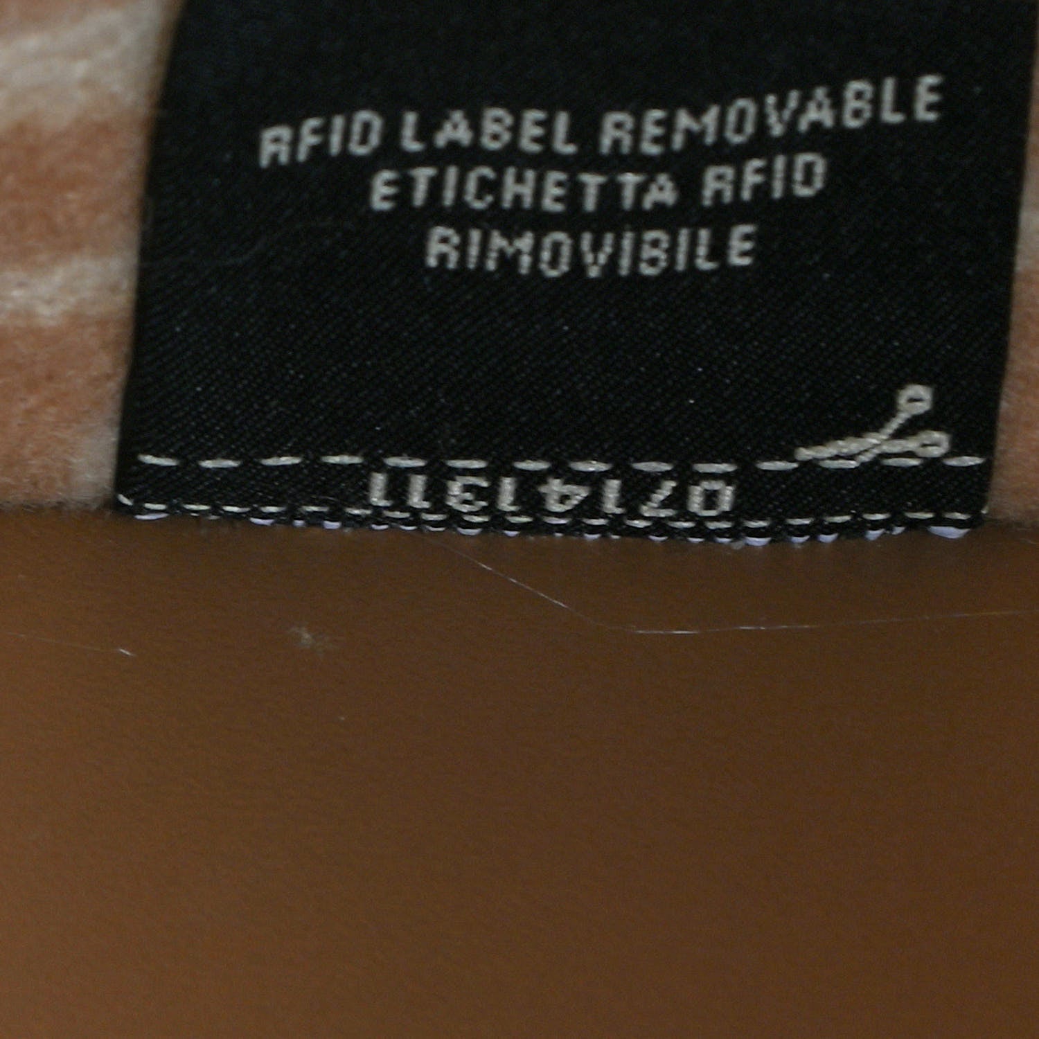 Fendi Flannel Vitello King Wool Plexiglass FF Logo Embroidered Medium Fendi Sunshine Shopper Tote Brown 6 of 8