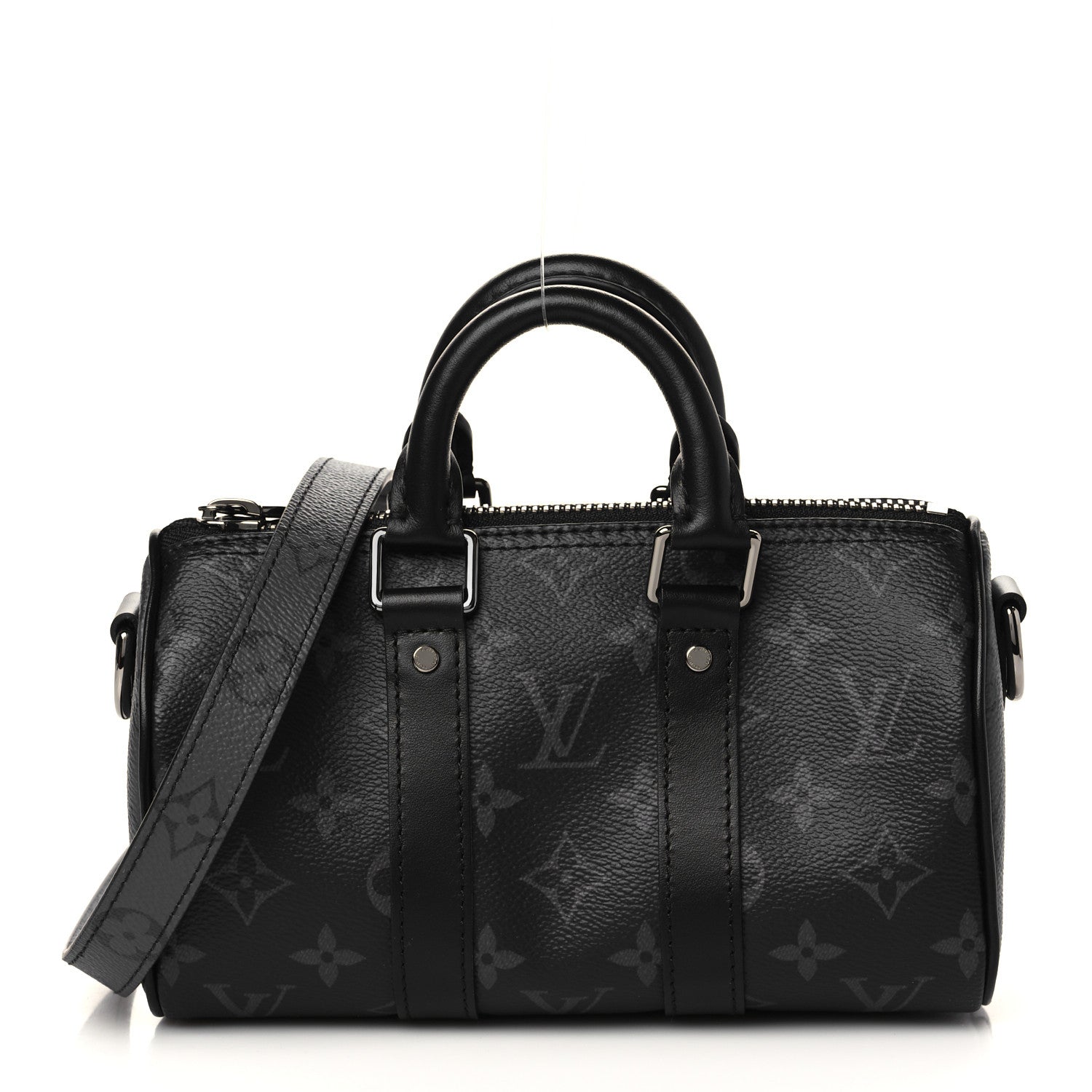 Louis Vuitton Reverse Monogram Eclipse Keepall XS Black 1 of 6