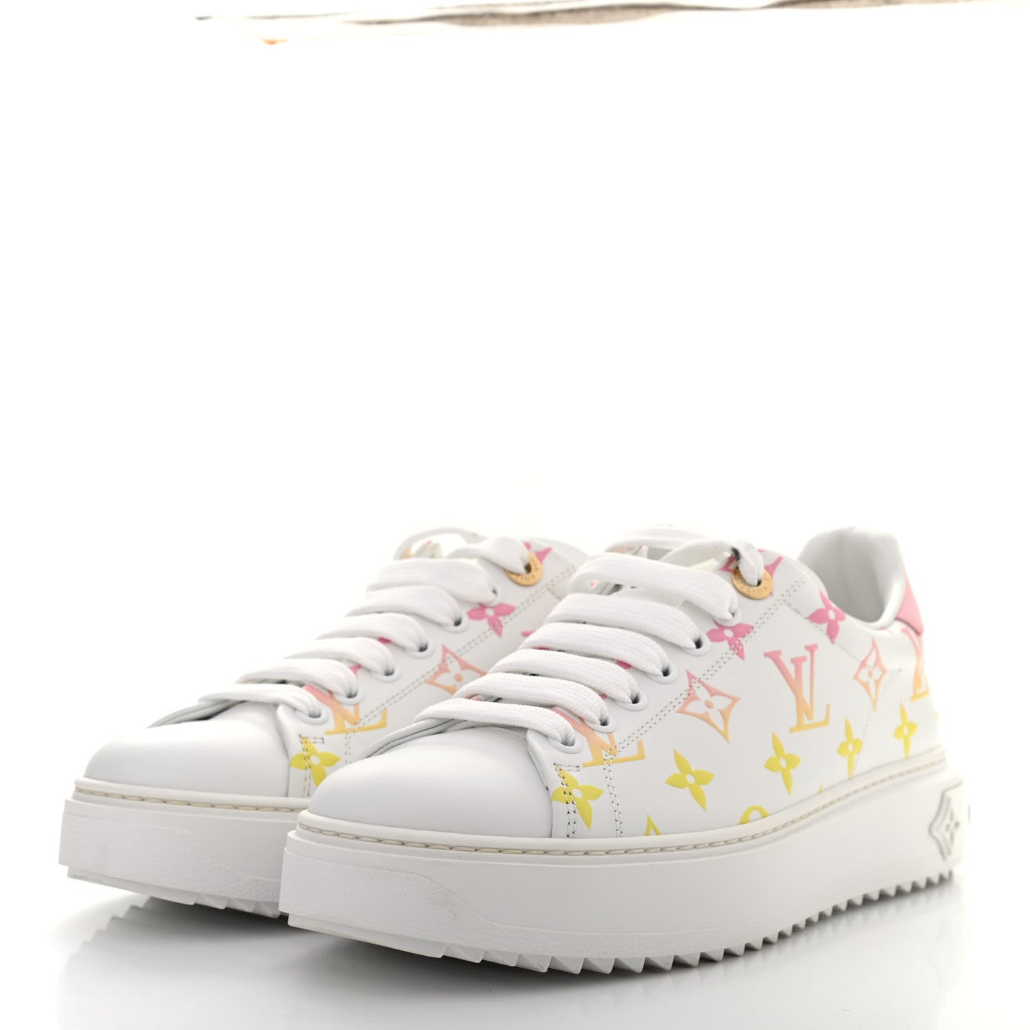 Monogram By The Pool Time Out Sneakers 38 Rose