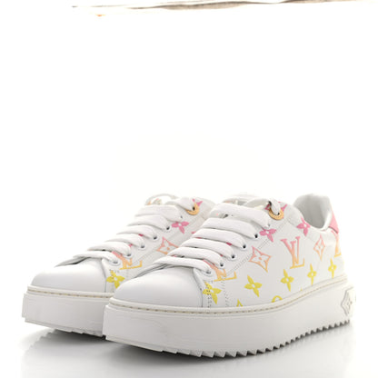 Louis Vuitton Monogram By The Pool Time Out Sneakers 38 Rose 3 of 12